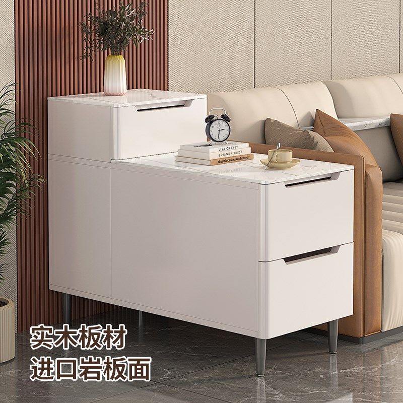 实木沙发边柜客厅2025新款测边几沙发桌侧柜置物架岩板边桌小桌子,住宅家具,角几/边几,淘宝优惠券,粉丝福利购,淘宝优惠卷
