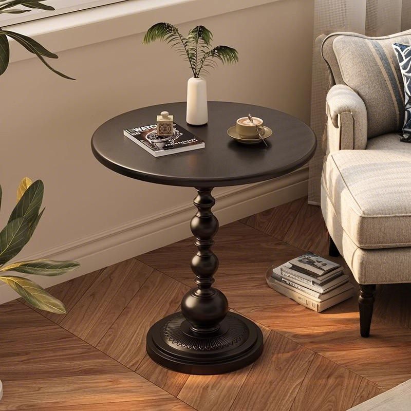 沙发边几客厅轻奢家用小茶几边桌复古角几卧室床头置物阳台小圆桌,住宅家具,角几/边几,淘宝优惠券,粉丝福利购,淘宝优惠卷