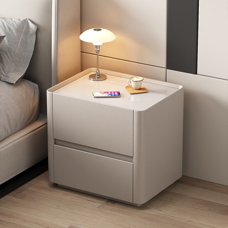 实木床头柜简约现代2024新款小型轻奢高级感家用卧室床边收纳柜子,住宅家具,床头柜,淘宝优惠券,粉丝福利购,淘宝优惠卷