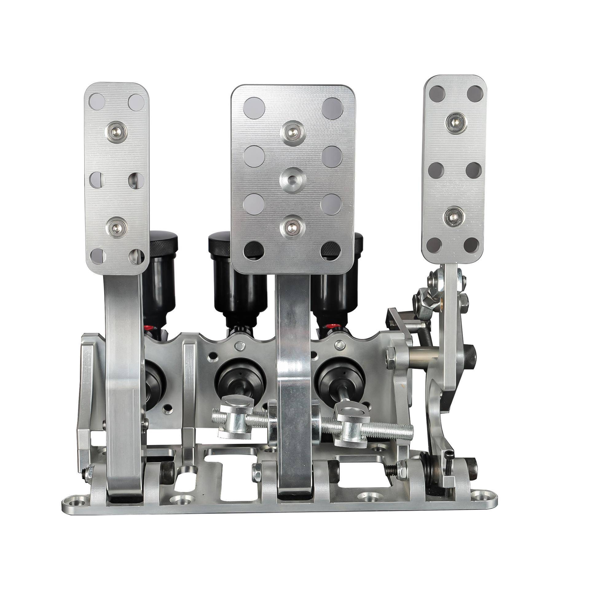 DEFT新型赛车主缸泵液压离合器偏置3踏板落地式铝制制动踏板箱套