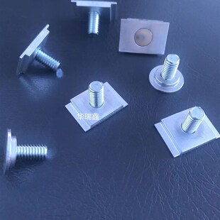 锂电池极柱大单体激光焊接螺柱M4 M6 M8圆形方块电极螺母可定制