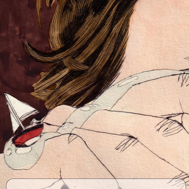 【底价捡漏】插画师Karlotta Freier复刻版画高级感复古装饰挂画