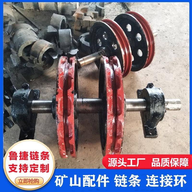 提升机链轮工业输送机NE15NE30NE50锰钢铸造单双排链轮矿用链轮组