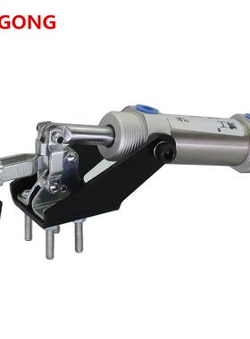 博工气动快速夹具HSCHGH101A气缸夹气动工装夹具气泵夹钳