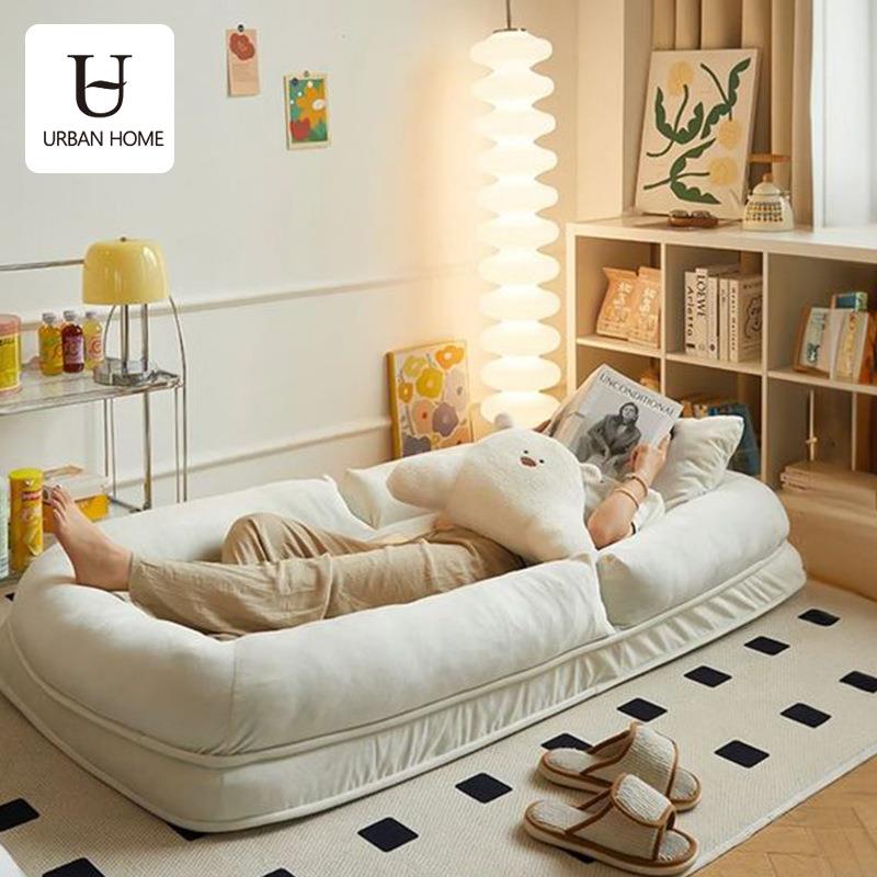 人类狗窝榻榻米单人可躺可睡可折叠多功能客厅卧室飘窗躺椅沙发