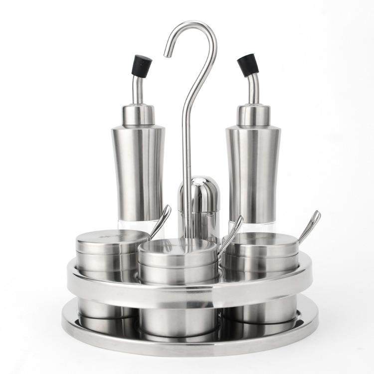 工厂304不锈钢调味罐套装七件套油壶油瓶牙签筒调味瓶芥末罐,鲜花速递/花卉仿真/绿植园艺,割草机/草坪机,淘宝优惠券,粉丝福利购,淘宝优惠卷