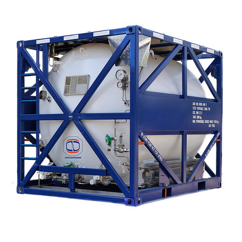 CryoDiffusion螺栓固定式容器ISO10Ft不锈钢储罐欧洲货源