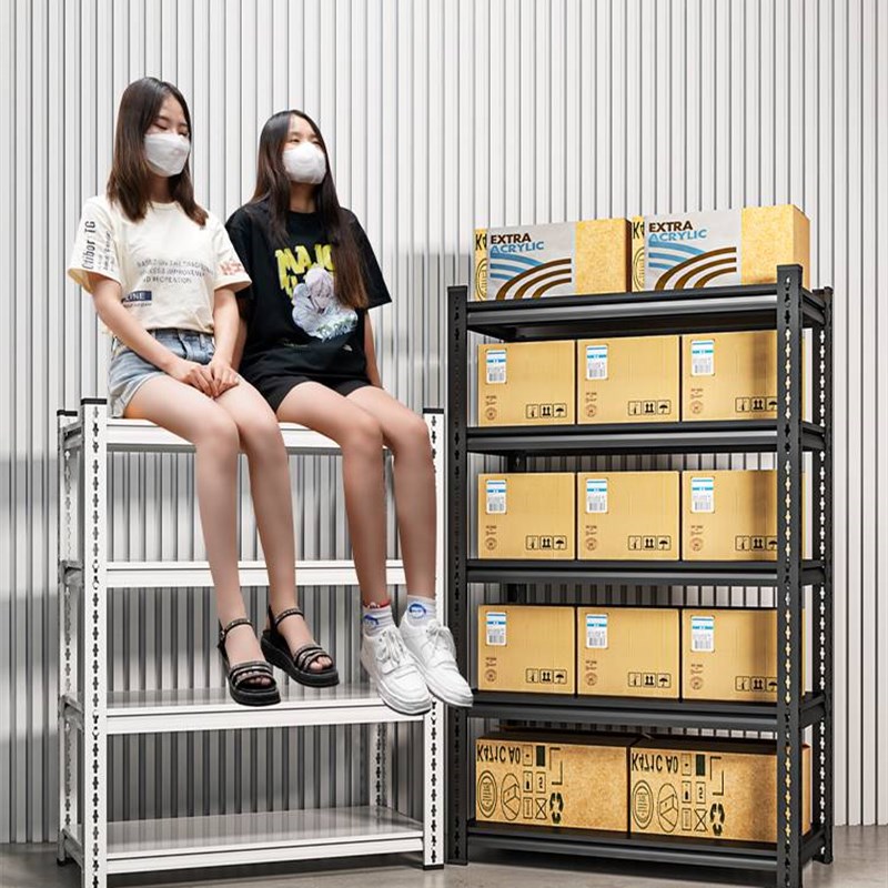 新款仓储货架家用角钢储物架阳台置物架多层落地超市仓库展示架铁