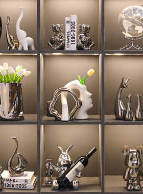 酒柜装饰品摆件客厅电视柜家居饰品办公室桌面摆设工艺品