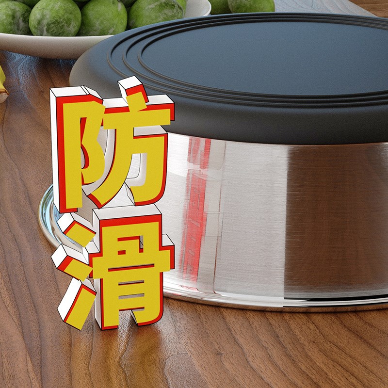 大型犬狗盆不锈钢狗碗防滑防打翻猫碗宠物食盆水碗大号饭盆猫饭碗