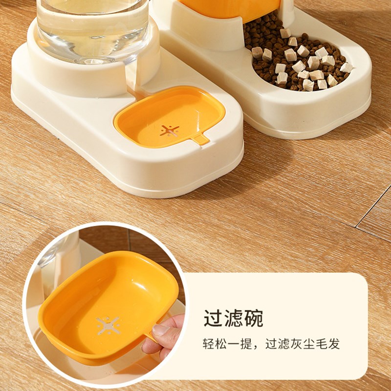 猫咪狗饮水器猫宠物自动饮水机流动喂水器猫碗喝水水碗不湿嘴狗碗