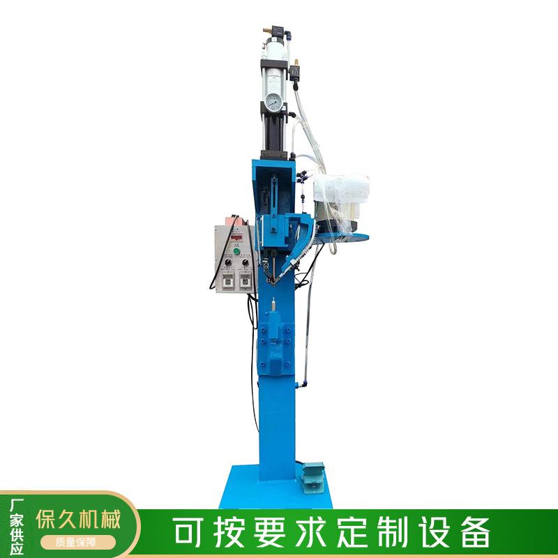 厂家直供气动铆接机立式气液增压压铆机脚踏气动立式铆钉机