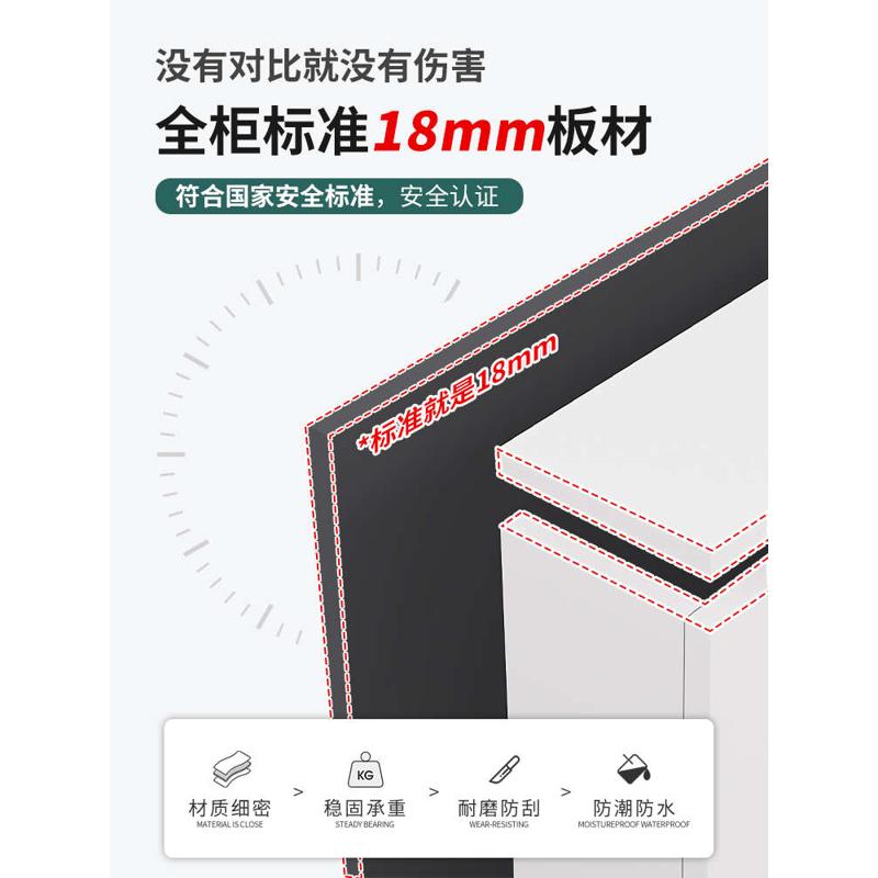 转角双人书桌书架一体现代简约长书桌家用拐角电脑桌工作台可定制