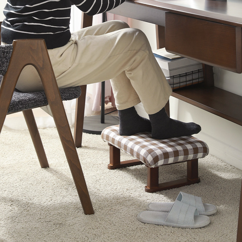小凳子家用矮凳实木小板凳客厅家用儿童坐墩办公室垫脚凳搁脚神器