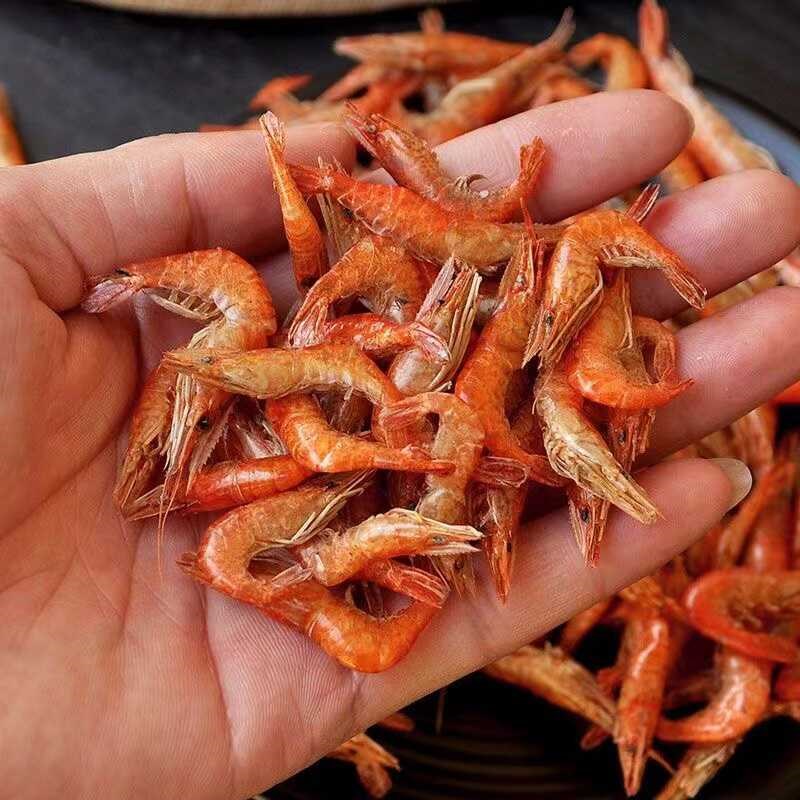 黑壳虾干龟粮锦鲤龙鱼饲料淡水虾干观赏鱼通用补钙