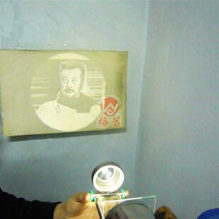 烙画投影机绣花印花图案放大机图像拷贝投影仪便携绘图投影工具