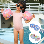 备臂圈漂浮初学者浮圈1 12岁 宝宝游泳装 儿童游泳手臂圈成人水袖