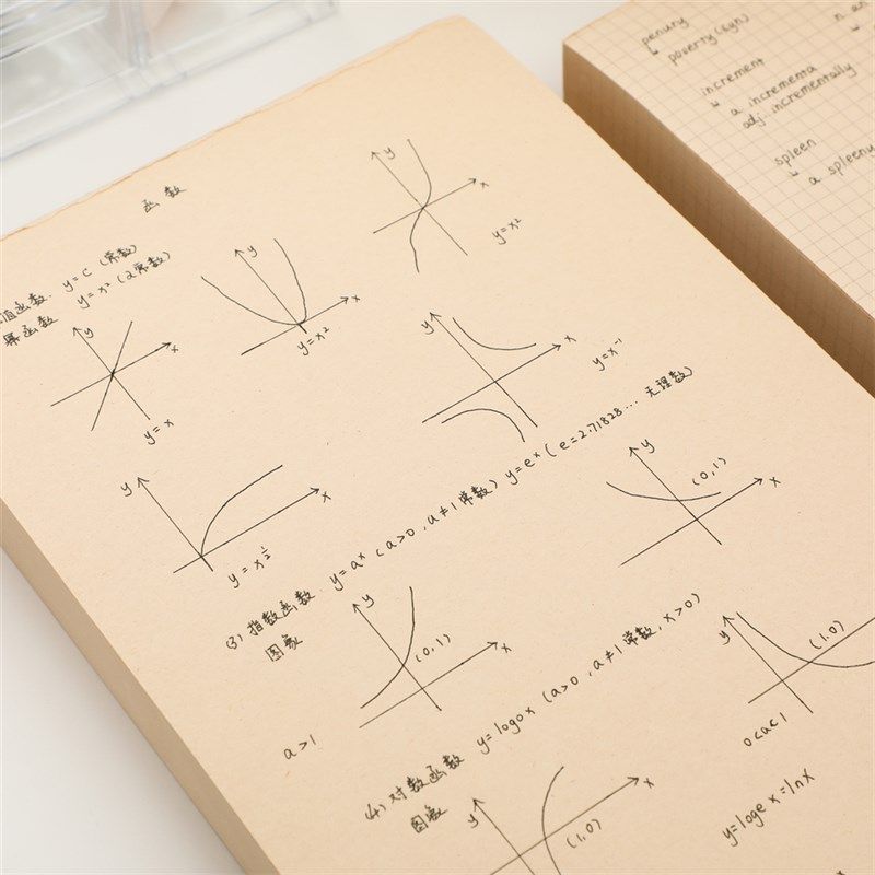 超厚学生用草稿纸空白草稿本b5横线拍纸本初中高中生演草纸演草本