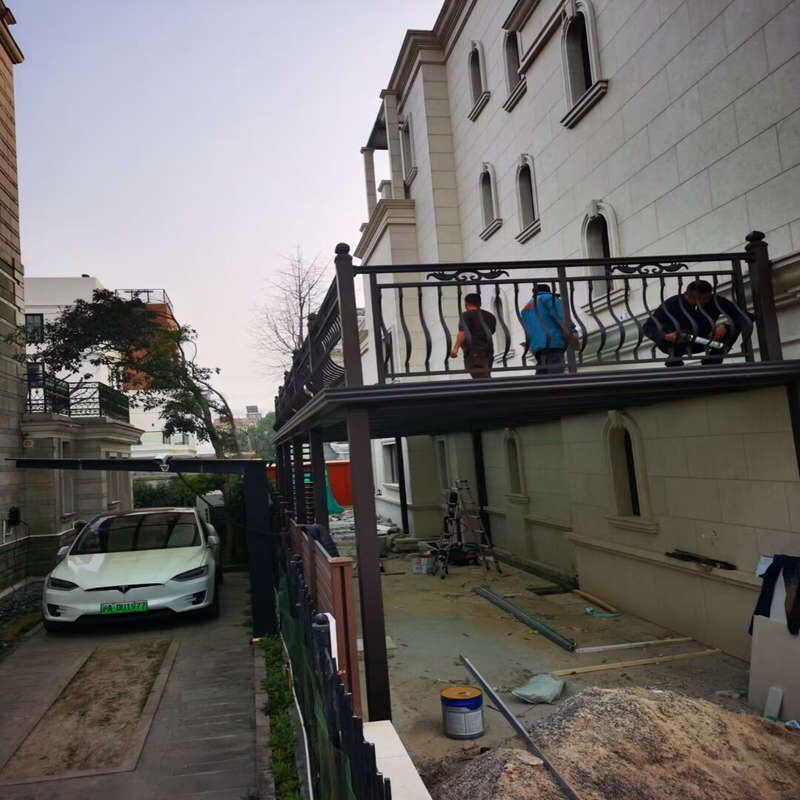 杭州露台阳台玻璃阳光房钢结构别墅庭院阳光房断桥阳光房