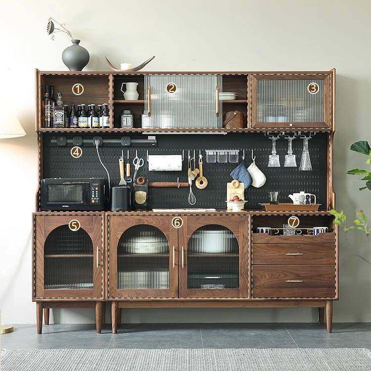 北美黑胡桃木餐边柜现代简约靠墙收纳柜北欧实木樱桃木碗碟储物柜,鲜花速递/花卉仿真/绿植园艺,割草机/草坪机,淘宝优惠券,粉丝福利购,淘宝优惠卷