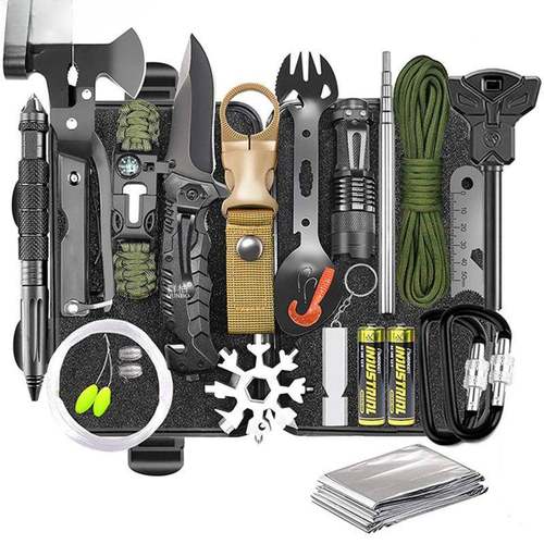 用品宝盒多功能生存包装备应急旅行工具套装车载荒野户外求生