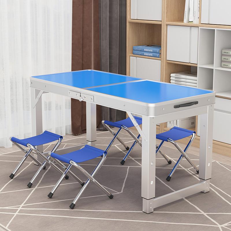 摆摊折叠桌子便携式夜市地推促销桌出租房简易家用户外折叠小之满