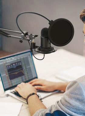 fifine非梵迪麦克风悬臂支架吊臂支架家用主播直播话筒折叠伸缩架