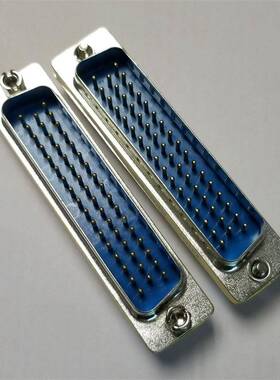 供应三排DB50PIN转接头新品d-sub50公转50公内部线路1对1转接