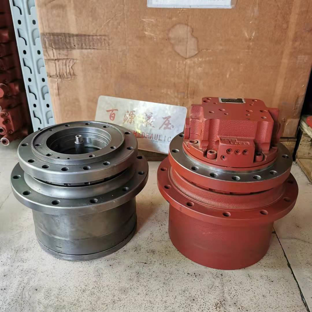 玉柴35厦工804行走马达挖机减速机牙箱总成NACHI原装PHV-390-53B