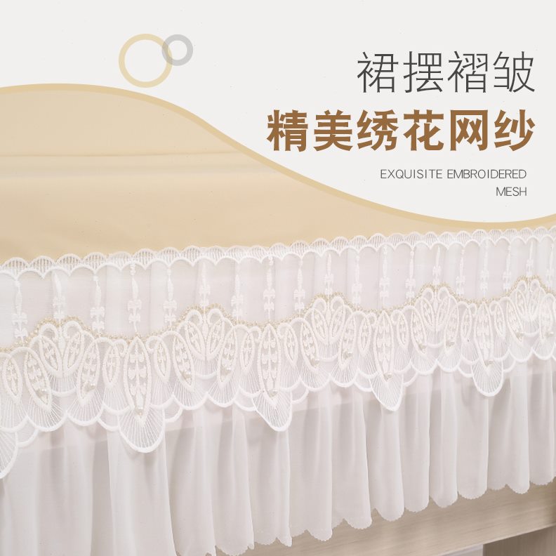 键盖布防水罩罩电钢琴琴电钢琴定制88键电子琴罩防尘罩双排蕾丝