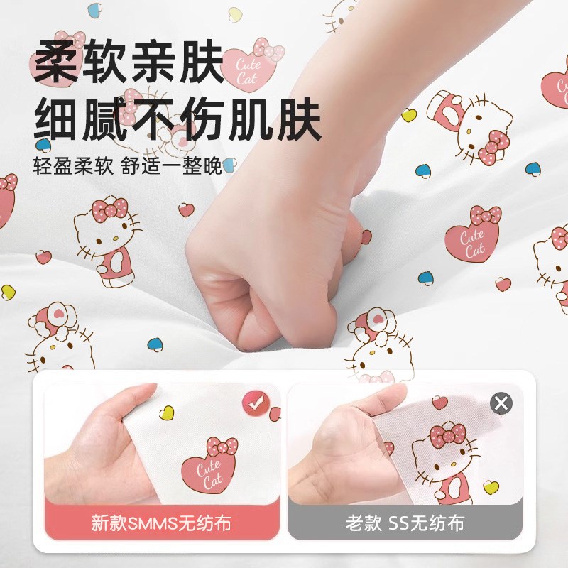 酒店隔脏一次性睡袋旅行便携式单双人床单被套被罩枕套一体式加厚