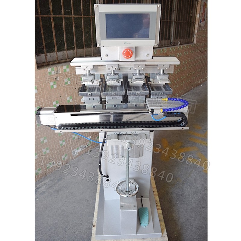 4四色移印机伺服高精度油盘移印机高速穿梭移印机PLC触摸移印机,机械设备,印刷设备,淘宝优惠券,粉丝福利购,淘宝优惠卷