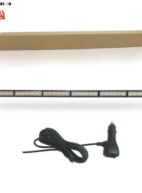 36LED灯汽车爆闪灯车顶吸顶爆闪灯中网警示灯长排棍子灯