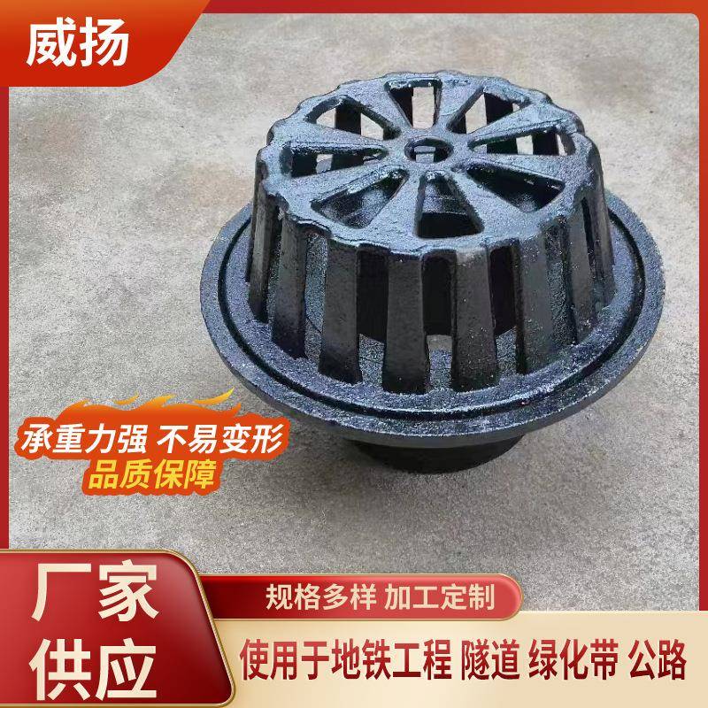 公路桥梁铸铁泄水管圆形矩形管泄水口铸铁地漏泄水孔桥梁泄水管