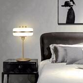 后现代简约铁艺台灯设计师样板房客厅卧室床头灯书桌装 饰灯具1079