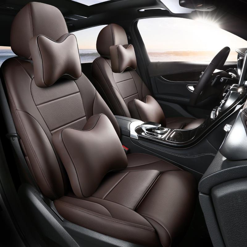 专用汽车座套北京奔驰GLK300GLK260GLK200四季适用全包真皮坐垫