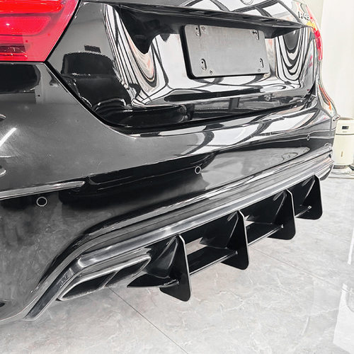 适用奔驰a级w176 a45 amg 13-18款 后唇尾唇扰流板后刀锋外饰改装