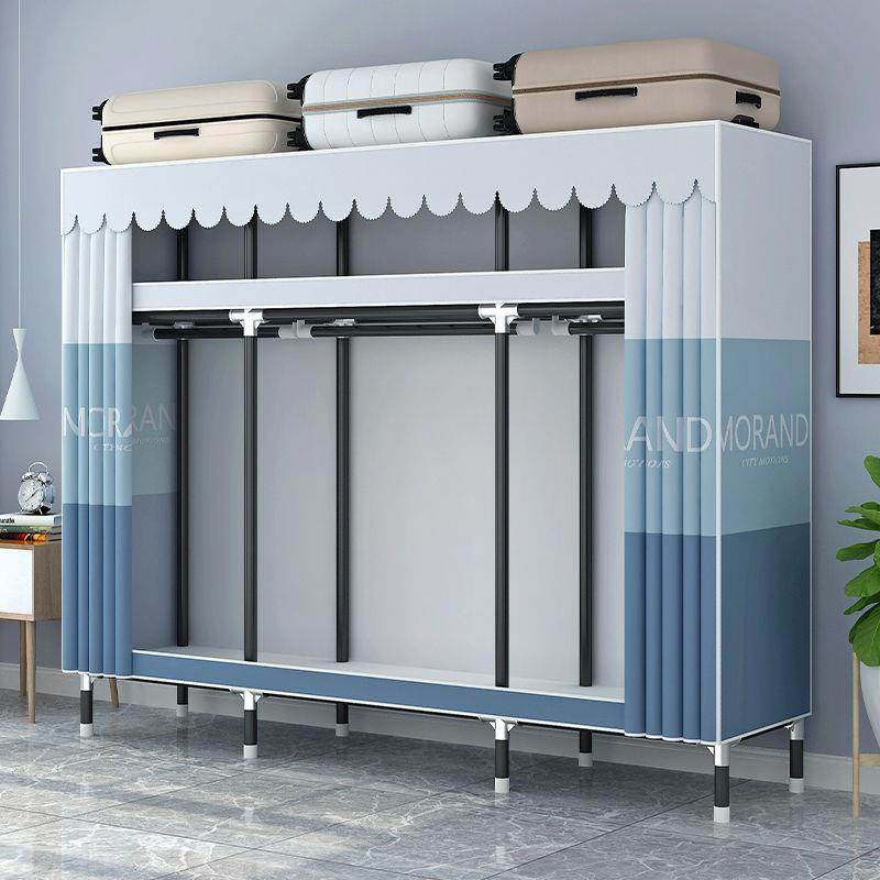 简易衣柜家用卧室组装合金钢接头加粗加固租房出租房钢管布衣龙全,橡塑材料及制品,亚克力管/有机玻璃管,淘宝优惠券,粉丝福利购,淘宝优惠卷