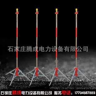 不锈钢四角可伸缩支架 电力施工安全围网围栏 安全网支架