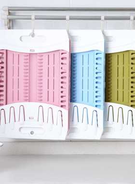 可折叠厨房沥水碗架dishrack 餐具收纳盒挂壁碗架 餐具架