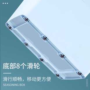 ZQ家用特大号收纳箱车载超大储蓄盒加厚带滑轮衣橱整理箱大容量柜