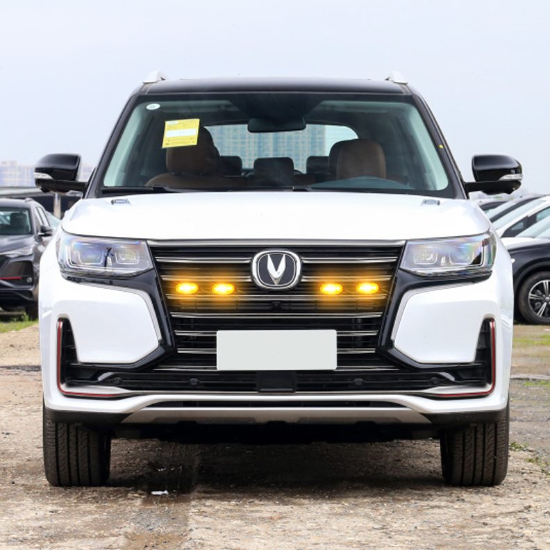 5s9小/c日75/前杠行中网爆闪改装c灯专用灯黄长安s35cs汽车装饰灯