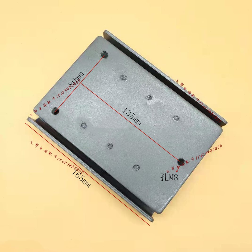 减震垫安装支架于申菱座电梯门适用动机变频器机电马达同步快速