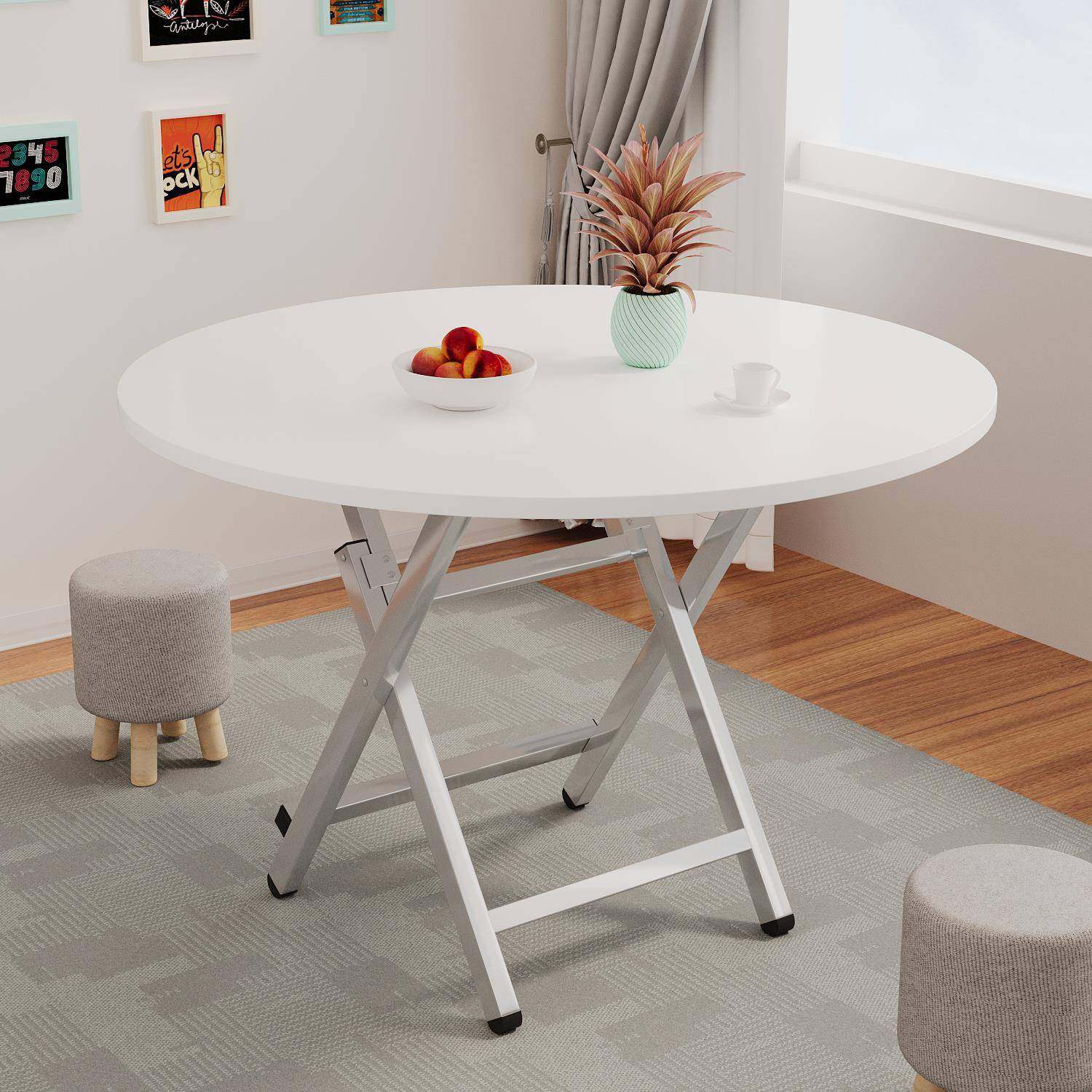 5YA1小桌子可折叠桌餐桌家用户型简易圆桌出租屋户外便携摆摊吃饭,鲜花速递/花卉仿真/绿植园艺,割草机/草坪机,淘宝优惠券,粉丝福利购,淘宝优惠卷