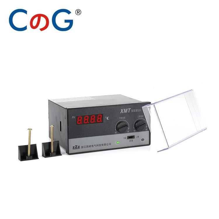 西崎XMT-121XMT-122旋钮拨码数显温控仪上下限温度控制器控温