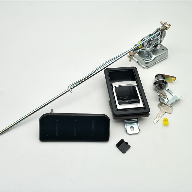 挖土机小松PC7驾驶室中控锁总成内外拉手