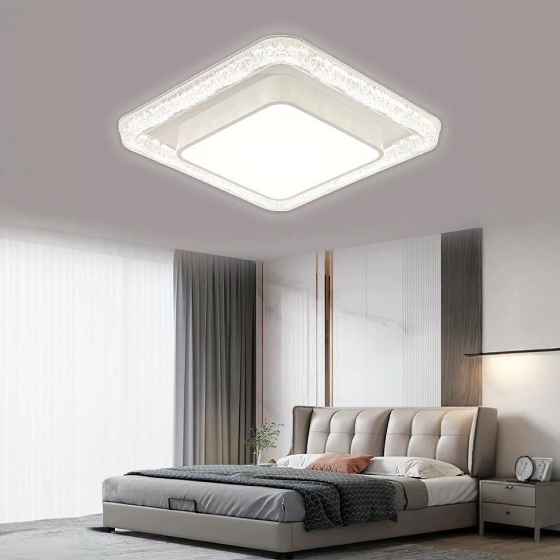 客厅灯主灯吸顶灯简约现代2025新款大厅灯具全屋组合套餐超薄护眼