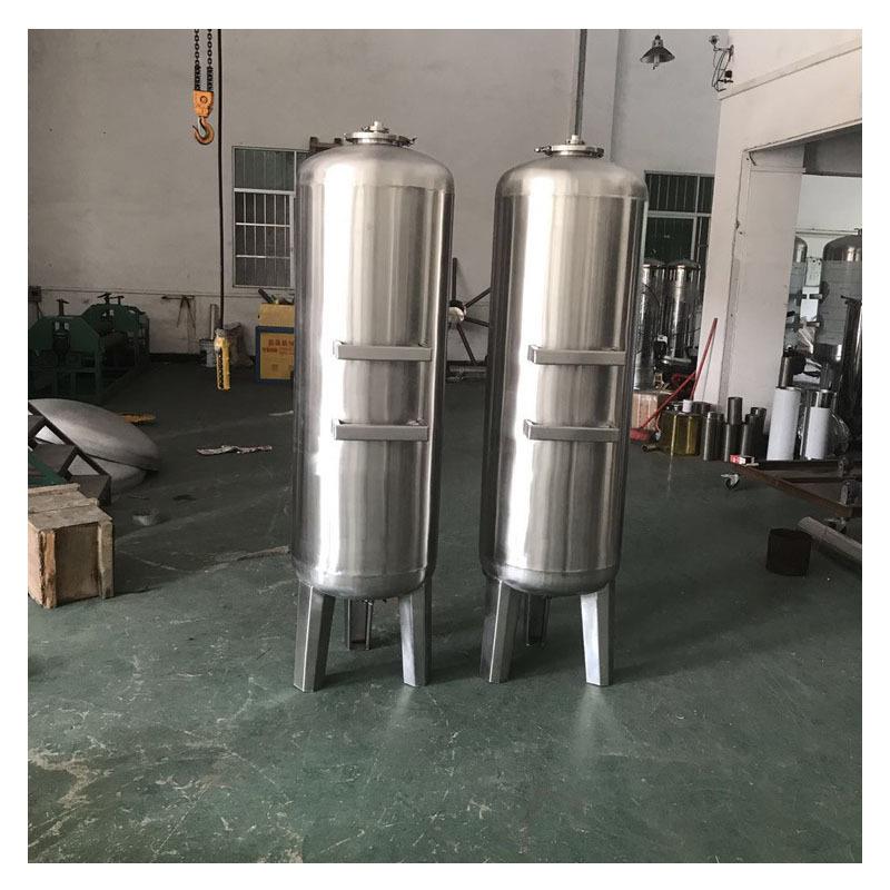 直销生产供应不锈钢机械过滤器石英砂活性炭过滤器