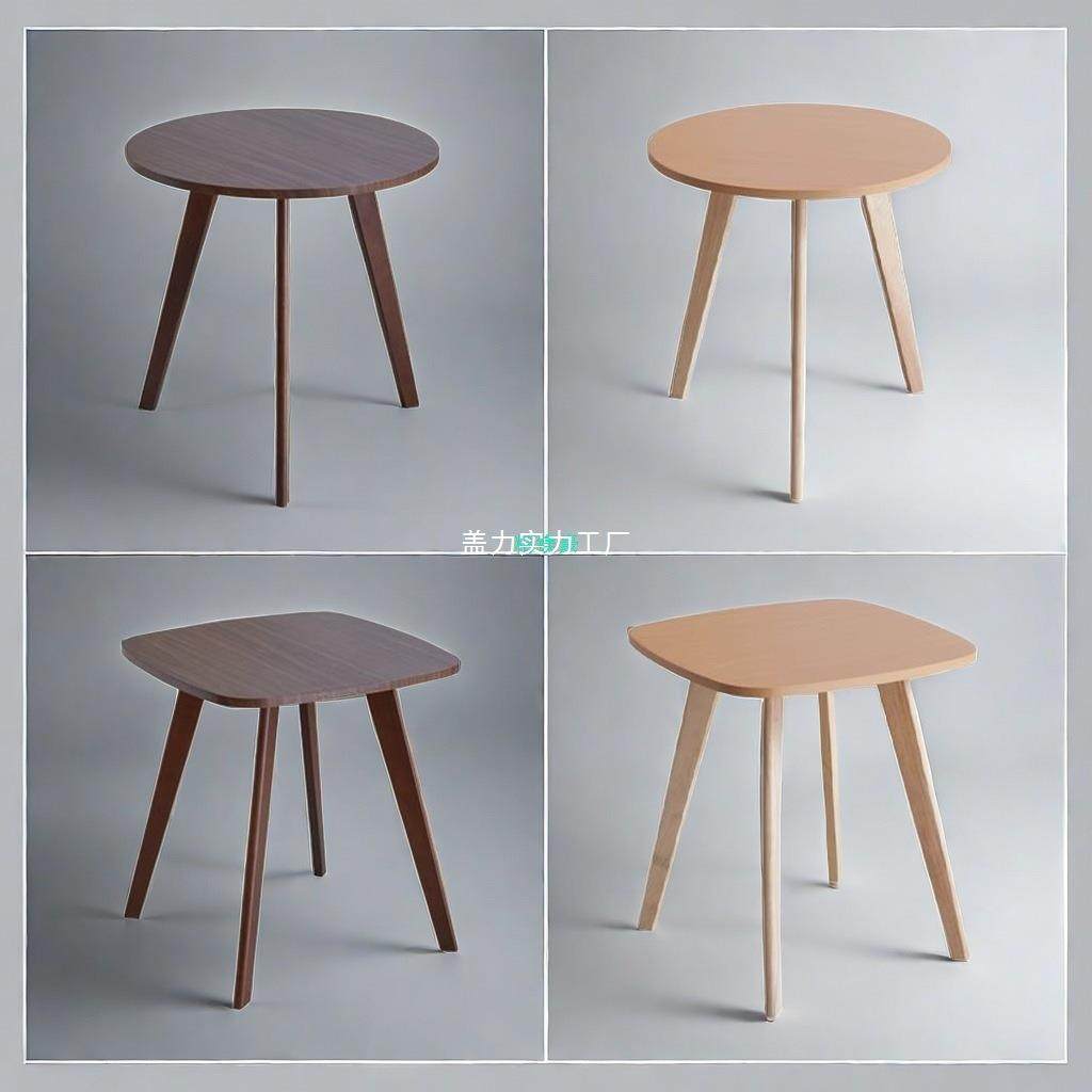 北欧实木简约茶几简约小户型圆形茶几V形脚客厅家具现代茶几,电子元器件市场,其它元器件,淘宝优惠券,粉丝福利购,淘宝优惠卷