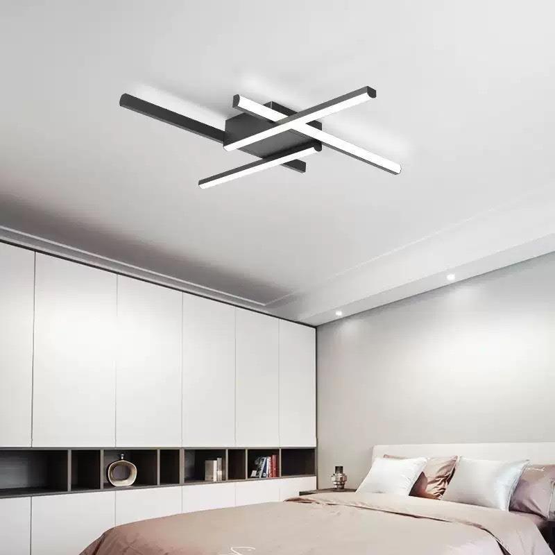 极简客厅吸顶灯卧室灯长线条房间灯现代简约轻奢玄关Led灯具